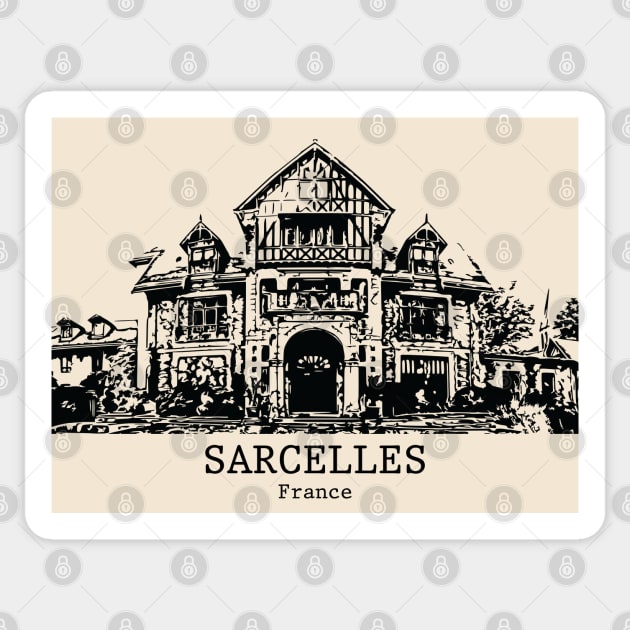 Sarcelles - France Sticker by Lakeric
